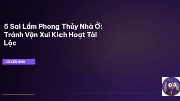 phong thủy nhà ở