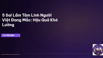 sai lầm tâm linh