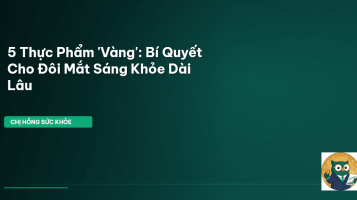 thực phẩm cho mắt