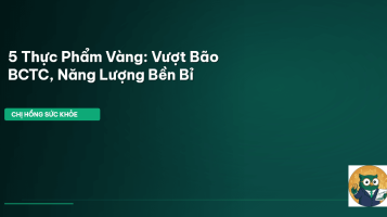 thực phẩm tăng năng lượng