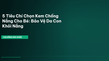 kem chống nắng trẻ em