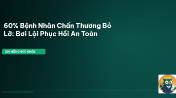 bơi lội phục hồi chấn thương