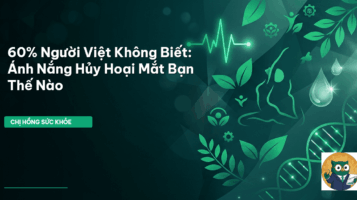tác hại ánh nắng mắt