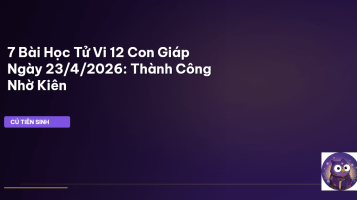tử vi 12 con giáp
