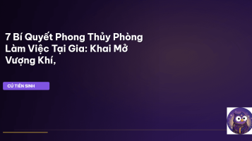 phong thủy phòng làm việc