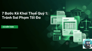 kê khai thuế quý 1