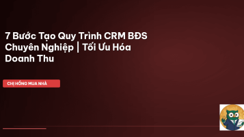 CRM môi giới BĐS
