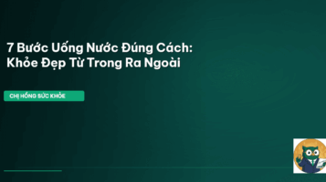 uống nước đúng cách