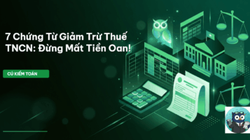 chứng từ giảm trừ thuế TNCN
