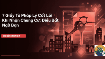 giấy tờ bàn giao chung cư