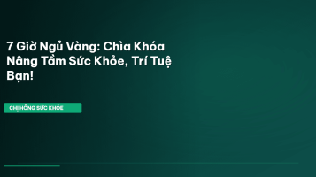 ngủ đủ giấc