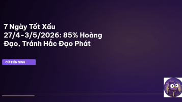 lịch ngày tốt xấu