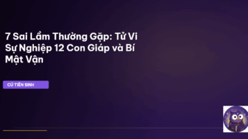 tử vi sự nghiệp 12 con giáp