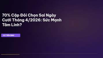 ngày cưới tốt tháng 4/2026