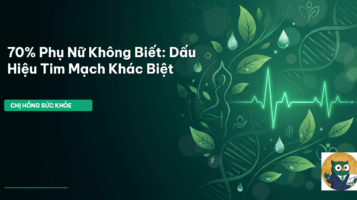 sức khỏe tim mạch phụ nữ