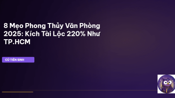 phong thủy văn phòng