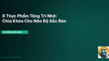 thực phẩm tăng trí nhớ