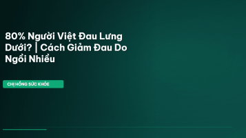 giảm đau lưng dưới