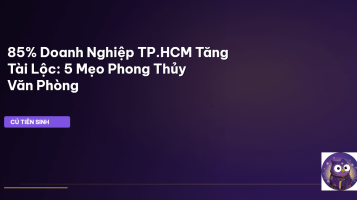 phong thủy văn phòng