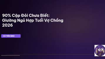 đặt giường ngủ theo tuổi