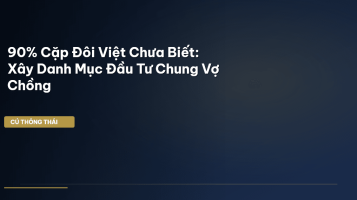 đầu tư chung vợ chồng