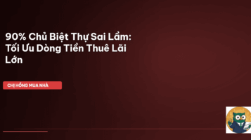 dòng tiền cho thuê biệt thự