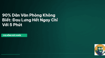 đau lưng văn phòng