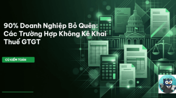 không kê khai thuế GTGT