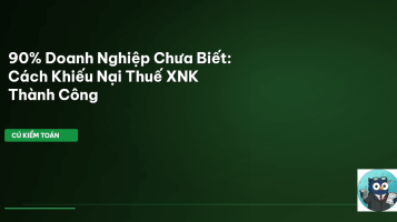 khiếu nại thuế XNK