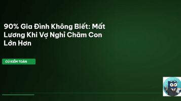 nghỉ việc chăm con