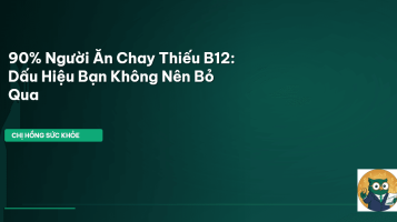 vitamin b12 người ăn chay