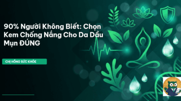 kem chống nắng da dầu mụn