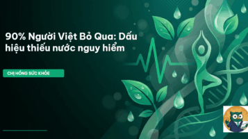 dấu hiệu thiếu nước