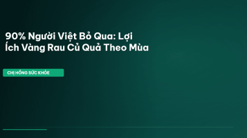 rau củ quả theo mùa