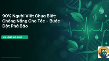 chống nắng cho tóc