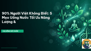 uống nước đúng cách