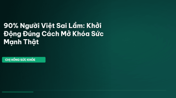 khởi động đúng cách