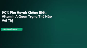 vitamin a cho bé