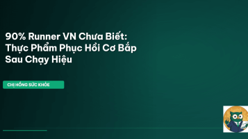 chạy bộ phục hồi cơ bắp