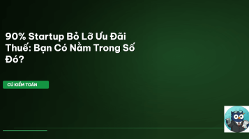 ưu đãi thuế startup