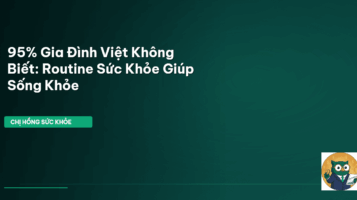 thói quen sức khỏe