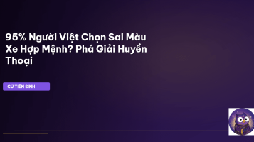 phong thủy xe hơi
