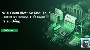kê khai thuế TNCN online Q1