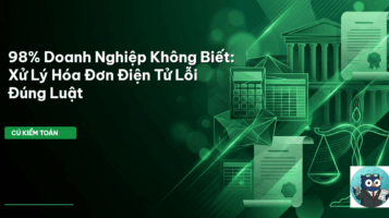 hóa đơn điện tử lỗi