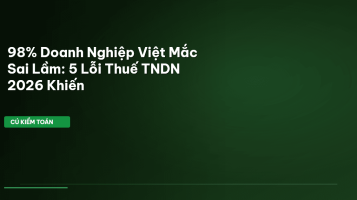 thuế TNDN 2026