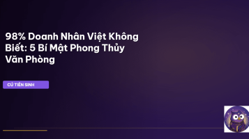 phong thủy văn phòng