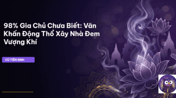 văn khấn động thổ