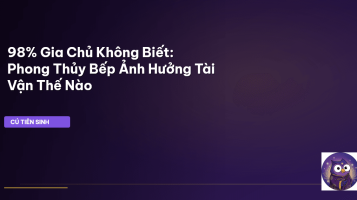 phong thủy bếp
