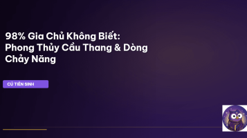 phong thủy cầu thang
