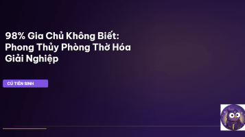 phong thủy phòng thờ